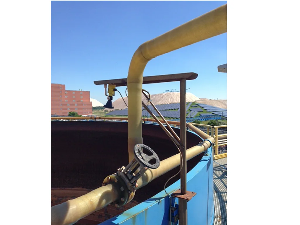 80 GHz sensör sayesinde hava şartlarının hiçbir etkisi yok